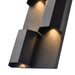 Arabela Lighting - 65060 - LED Outdoor Wall Sconce - Skyline - Charcoal Black