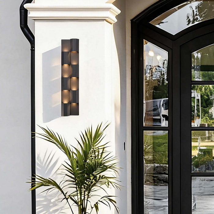 Arabela Lighting - 65061 - LED Outdoor Wall Sconce - Skyline - Charcoal Black