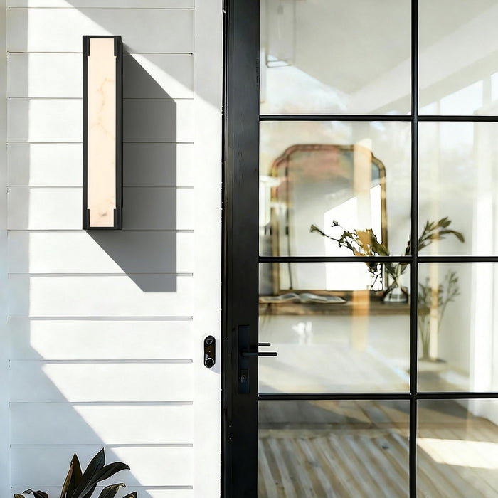 Arabela Lighting - 65091 - LED Outdoor Wall Sconce - Standish - Charcoal Black