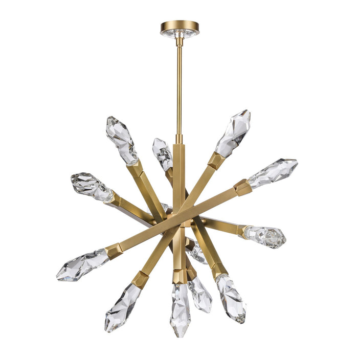 Zeev Lighting - CD11416-LED-13-AGB - LED Chandelier - Angelus - Aged Brass