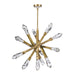 Zeev Lighting - CD11416-LED-13-AGB - LED Chandelier - Angelus - Aged Brass