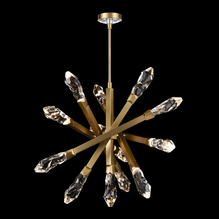 Zeev Lighting - CD11416-LED-13-AGB - LED Chandelier - Angelus - Aged Brass
