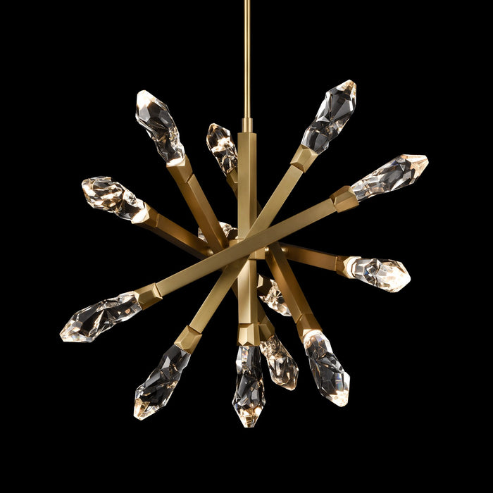 Zeev Lighting - CD11416-LED-13-AGB - LED Chandelier - Angelus - Aged Brass