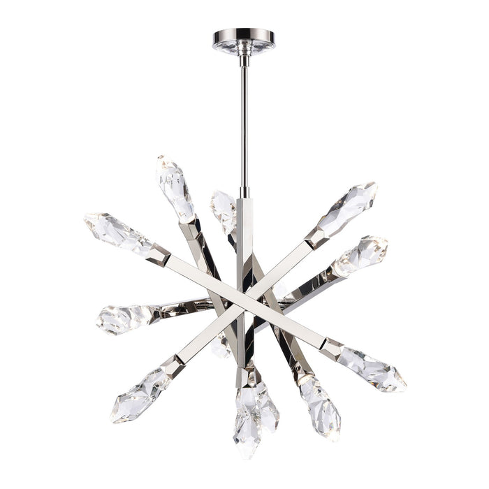 Zeev Lighting - CD11417-LED-13-PN - LED Chandelier - Angelus - Polished Nickel