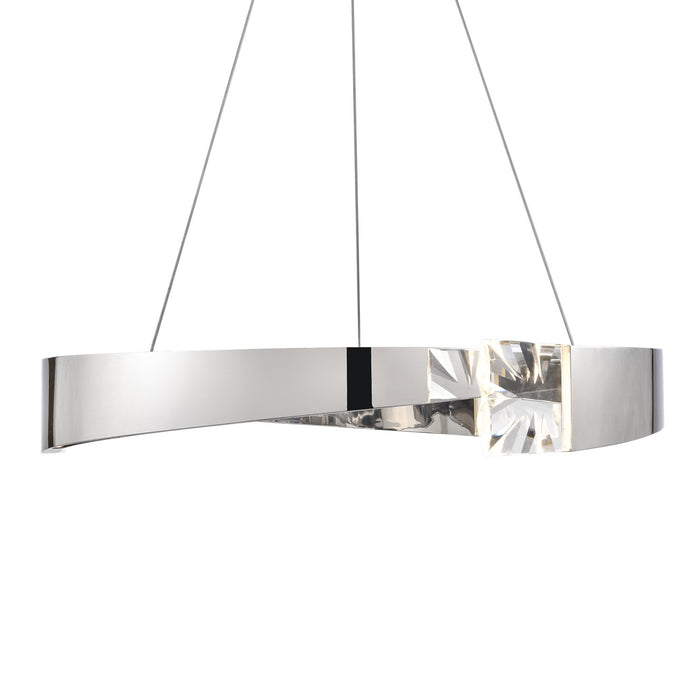 Zeev Lighting - CD11623-LED-3-32-PN - LED Chandelier - Arcus - Polished Nickel