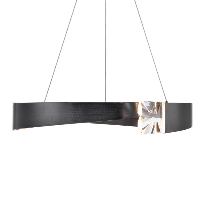 Zeev Lighting - CD11624-LED-3-32-SBB - LED Chandelier - Arcus - Satin Brushed Black