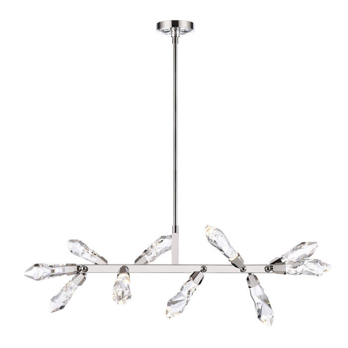 Zeev Lighting - PL11414-LED-10-PN - LED Linear Pendant - Angelus - Polished Nickel