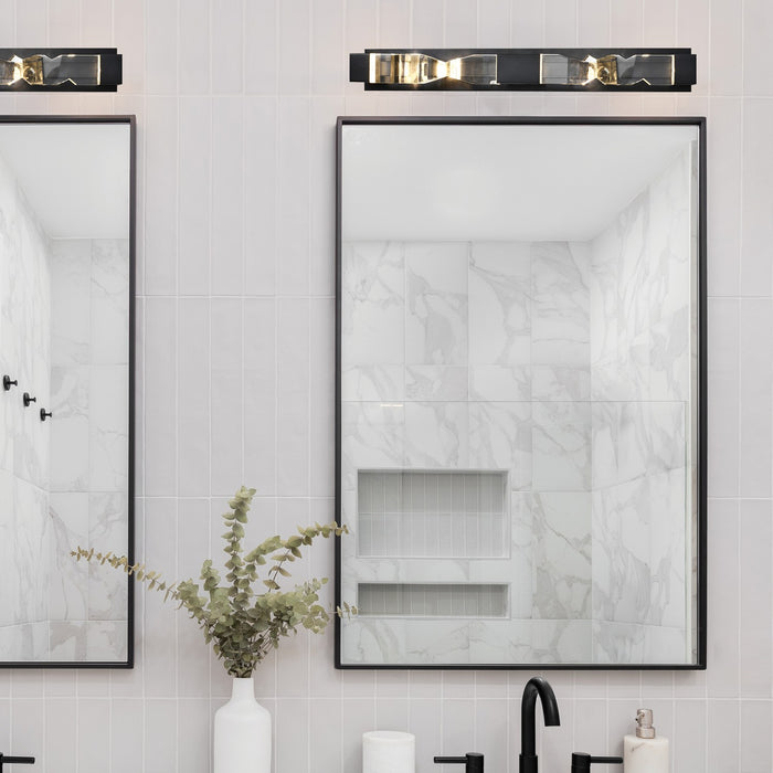 Zeev Lighting - VL11333-LED-36-3x3-SBB - LED Vanity - Mamadim - Satin Brushed Black