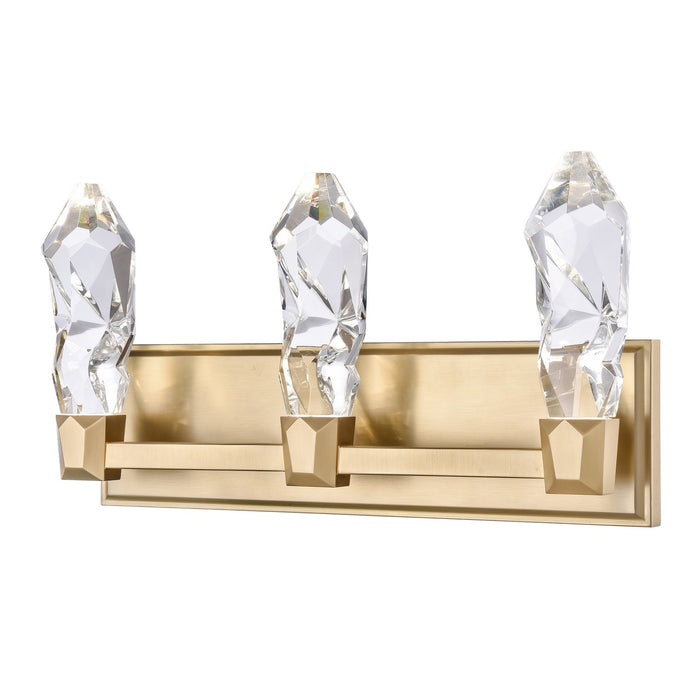 Zeev Lighting - VL11431-LED-3-AGB - LED Vanity - Angelus - Aged Brass