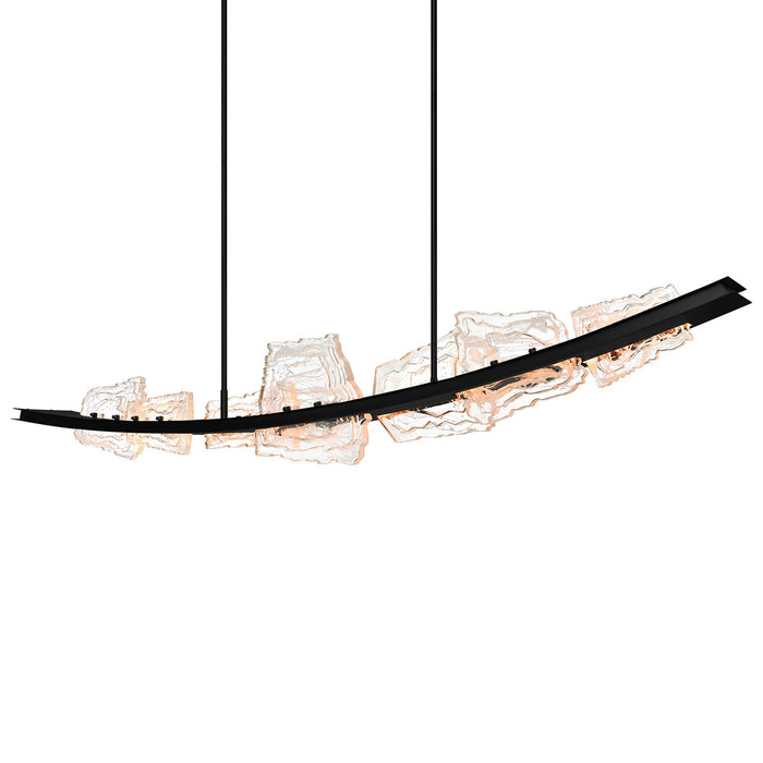 CWI Lighting - 1711P70-7-101 - LED Chandelier - Arcus - Black