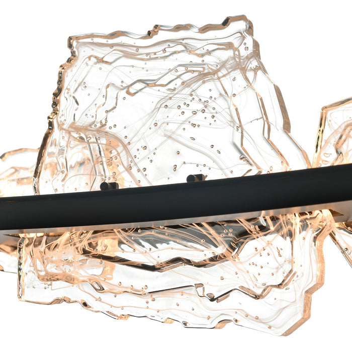 CWI Lighting - 1711P70-7-101 - LED Chandelier - Arcus - Black