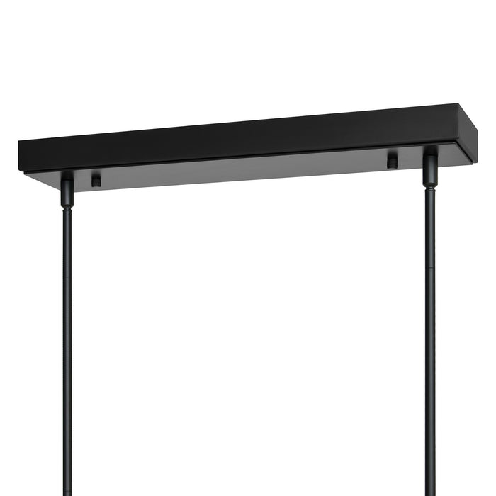 CWI Lighting - 1711P70-7-101 - LED Chandelier - Arcus - Black