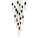 CWI Lighting - 1723P24-17-101 - LED Chandelier - Petra - Black