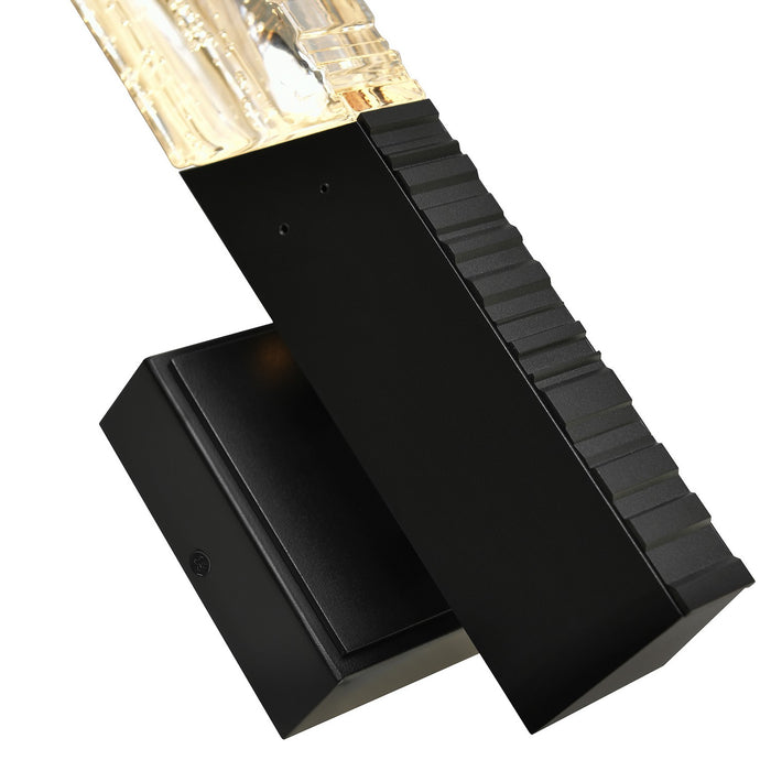 CWI Lighting - 1723W22-1-101-A - LED Wall Sconce - Petra - Sand Black