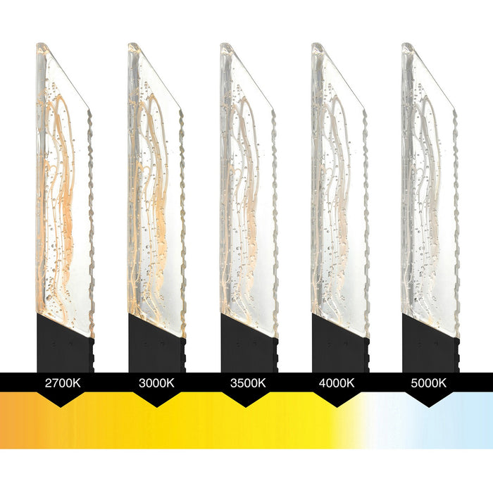 CWI Lighting - 1723W22-1-101-A - LED Wall Sconce - Petra - Sand Black