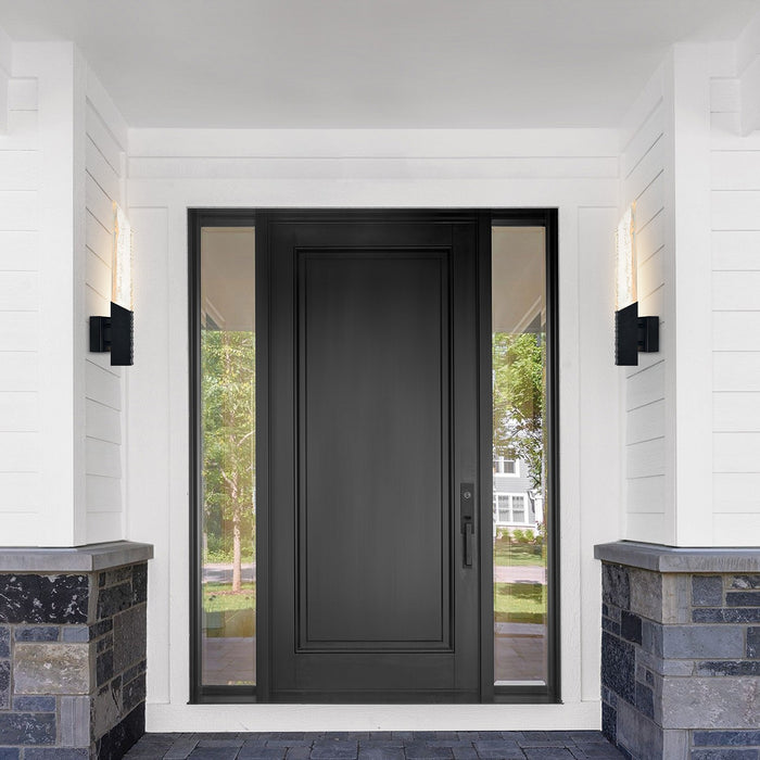 CWI Lighting - 1723W22-1-101-A - LED Wall Sconce - Petra - Sand Black