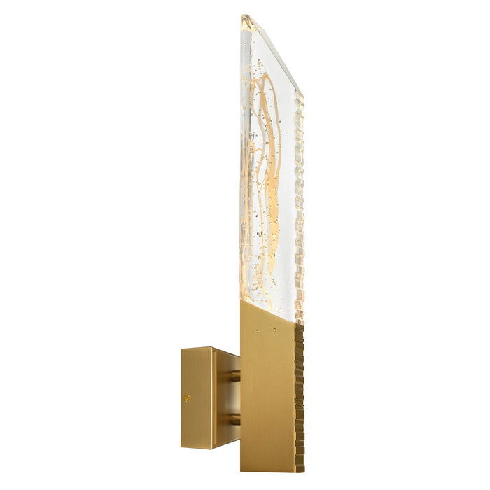 CWI Lighting - 1723W22-1-624 - LED Wall Sconce - Petra - Brass