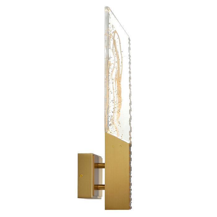 CWI Lighting - 1723W22-1-624 - LED Wall Sconce - Petra - Brass
