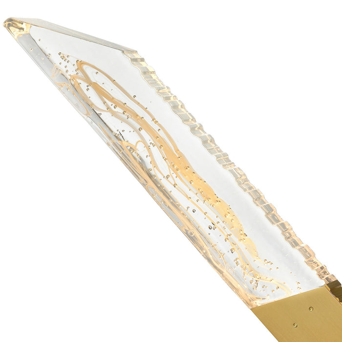 CWI Lighting - 1723W22-1-624 - LED Wall Sconce - Petra - Brass