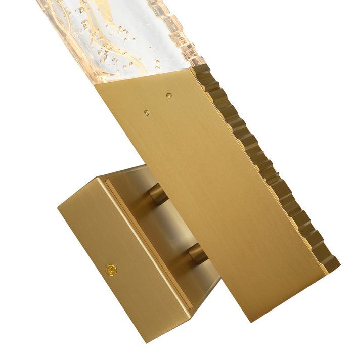 CWI Lighting - 1723W22-1-624 - LED Wall Sconce - Petra - Brass