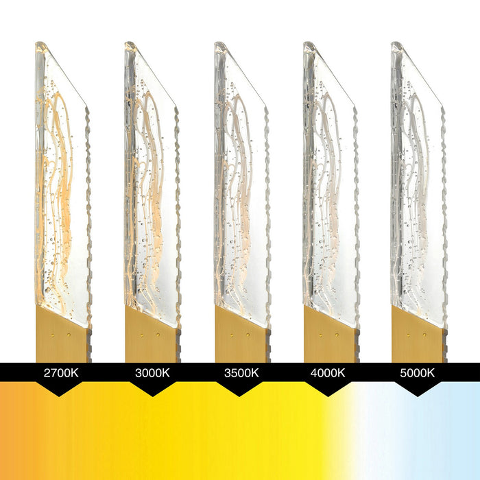 CWI Lighting - 1723W36-2-624 - LED Vanity - Petra - Brass