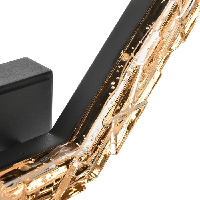 CWI Lighting - 1724W19-1-101-A - LED Wall Sconce - Contour - Sand Black