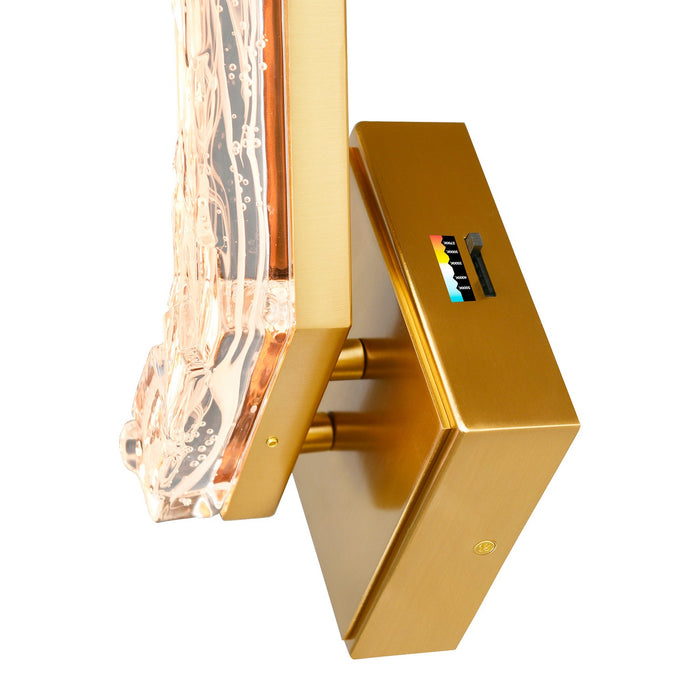 CWI Lighting - 1724W19-1-624 - LED Wall Sconce - Contour - Brass