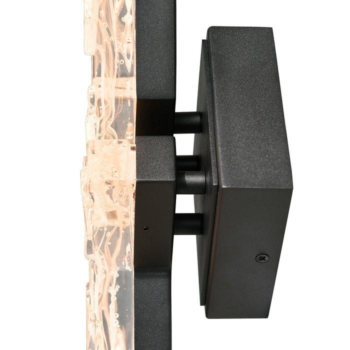 CWI Lighting - 1724W33-2-101-A - LED Wall Sconce - Contour - Sand Black