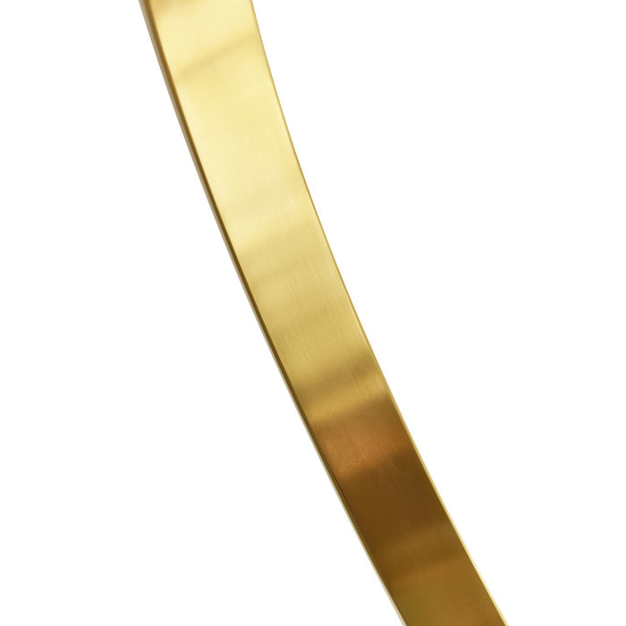 CWI Lighting - 1725P22-2-624 - LED Chandelier - Curva - Brass