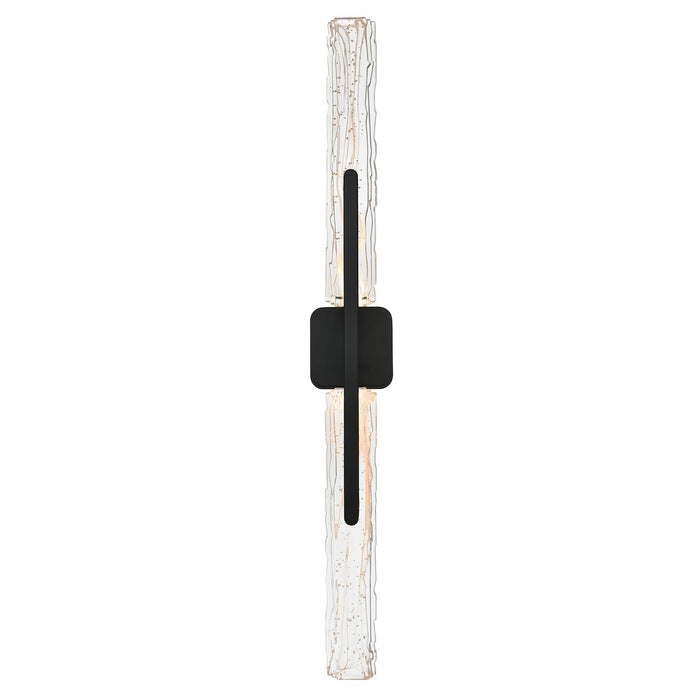 CWI Lighting - 1725W36-2-101-A - LED Wall Sconce - Curva - Sand Black