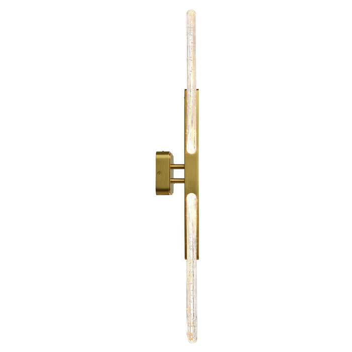 CWI Lighting - 1725W36-2-624 - LED Vanity - Curva - Brass