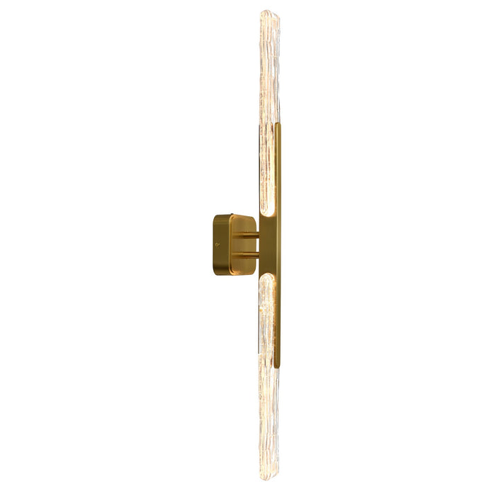 CWI Lighting - 1725W36-2-624 - LED Vanity - Curva - Brass