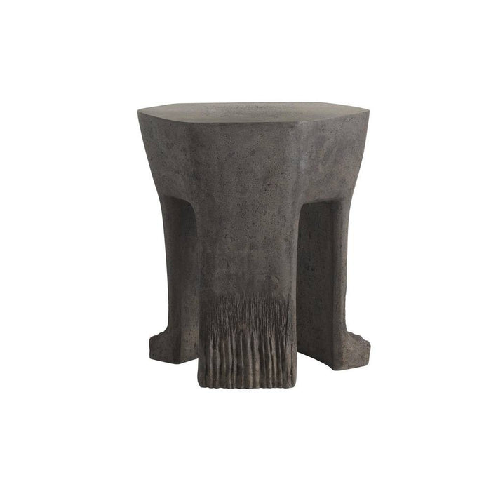 Arteriors - FES18 - Outdoor Accent Table - Bruttii - Matte Carbon