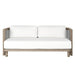Arteriors - FFS07 - Outdoor Sofa - Emoto - Pearl/Aged Bronze