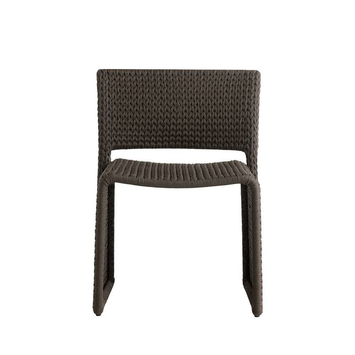 Arteriors - FRS32 - Outdoor Dining Chair - Veneto - Charcoal Brown