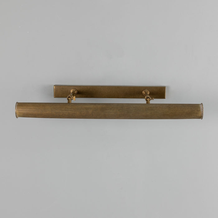 Mullan Lighting - MPL030ANTBRS - Four Light Picture Light - Cambridge - Antique Brass
