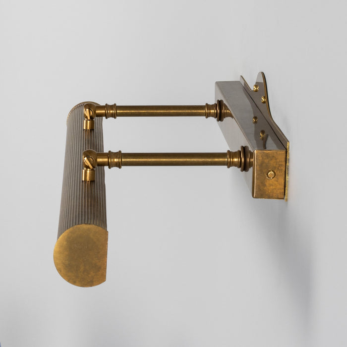 Mullan Lighting - MPL036ANTBRS - Four Light Picture Light - Bilbury - Antique Brass
