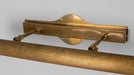 Mullan Lighting - MPL036ANTBRS - Four Light Picture Light - Bilbury - Antique Brass