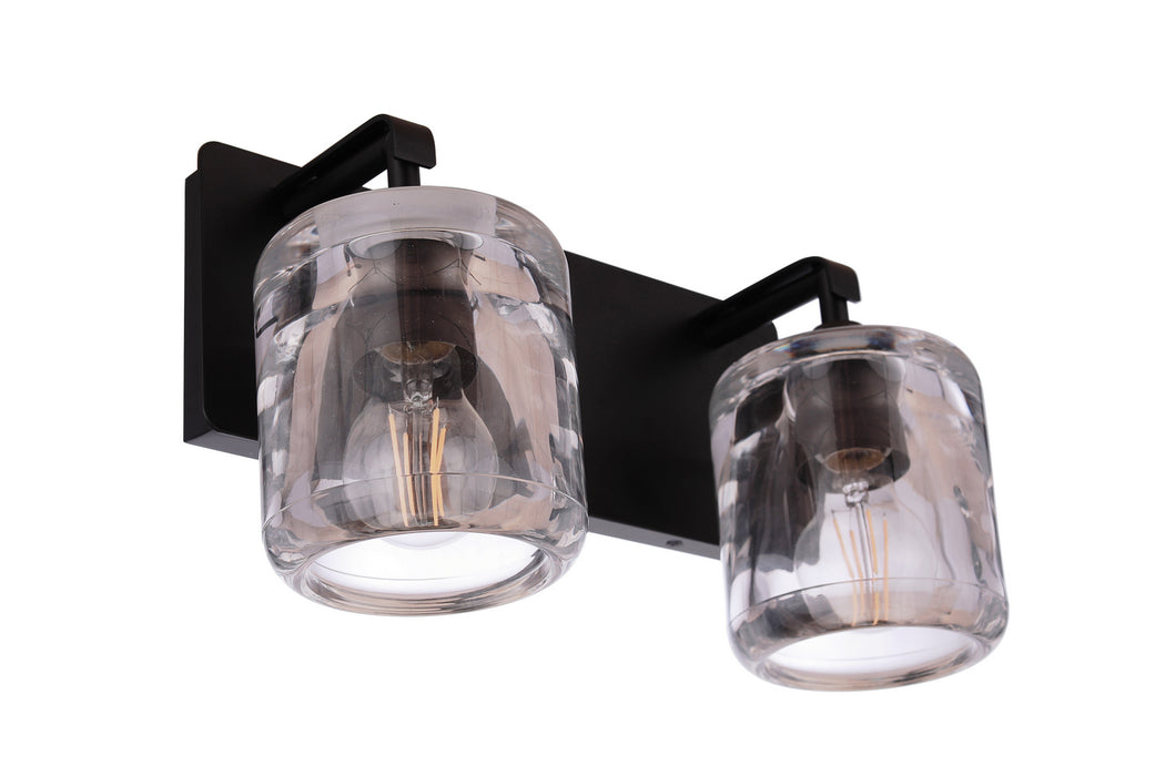 Craftmade - 20614FB2 - Two Light Vanity - Andie - Flat Black