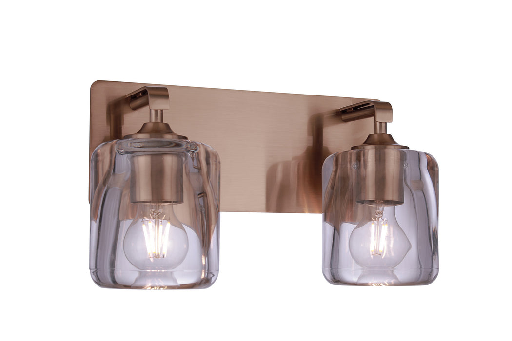 Craftmade - 20614SB2 - Two Light Vanity - Andie - Satin Brass