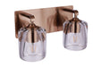 Craftmade - 20614SB2 - Two Light Vanity - Andie - Satin Brass