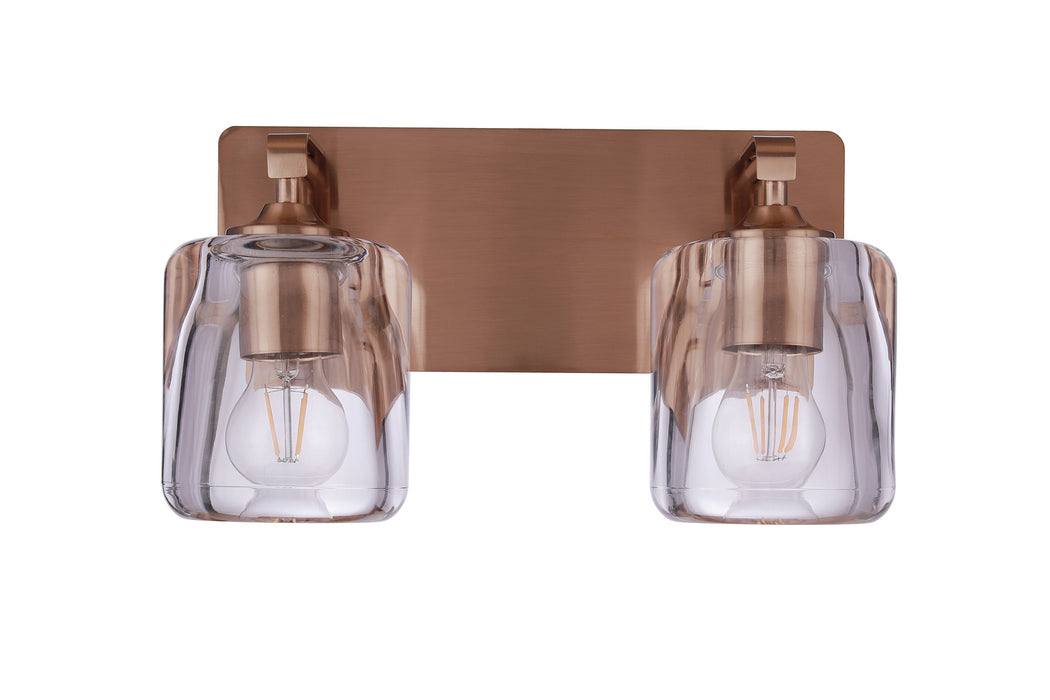Craftmade - 20614SB2 - Two Light Vanity - Andie - Satin Brass