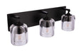 Craftmade - 20624FB3 - Three Light Vanity - Andie - Flat Black