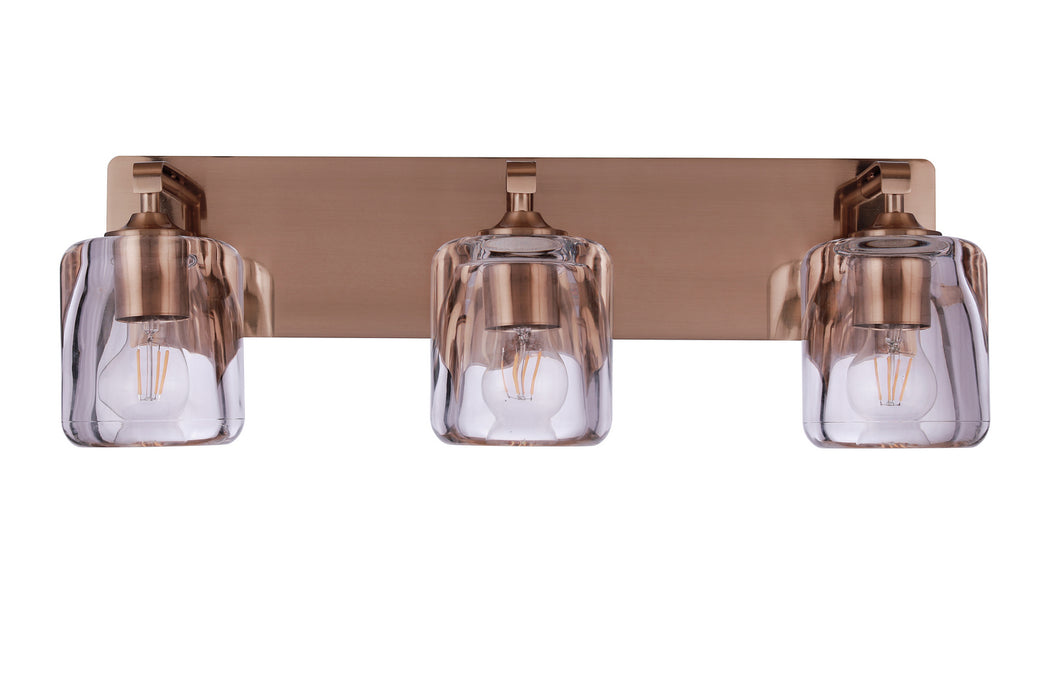 Craftmade - 20624SB3 - Three Light Vanity - Andie - Satin Brass