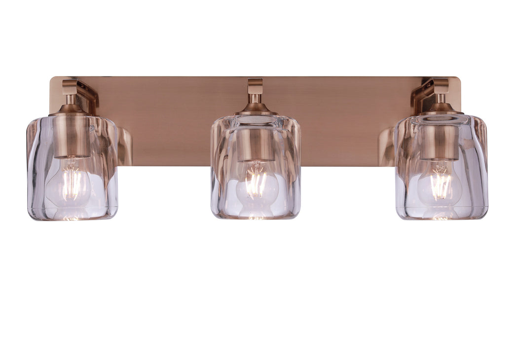 Craftmade - 20624SB3 - Three Light Vanity - Andie - Satin Brass
