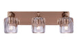 Craftmade - 20624SB3 - Three Light Vanity - Andie - Satin Brass