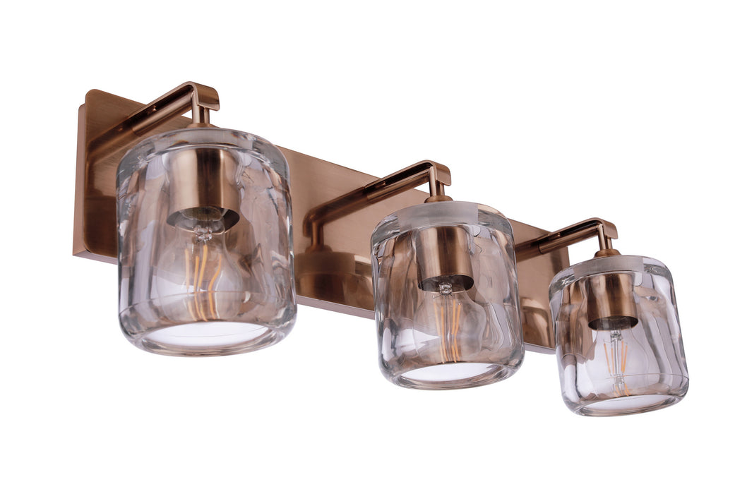 Craftmade - 20624SB3 - Three Light Vanity - Andie - Satin Brass