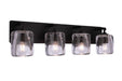 Craftmade - 20628FB4 - Four Light Vanity - Andie - Flat Black
