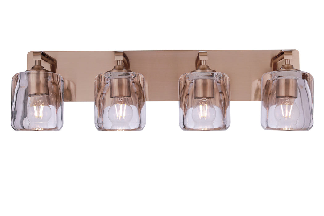 Craftmade - 20628SB4 - Four Light Vanity - Andie - Satin Brass
