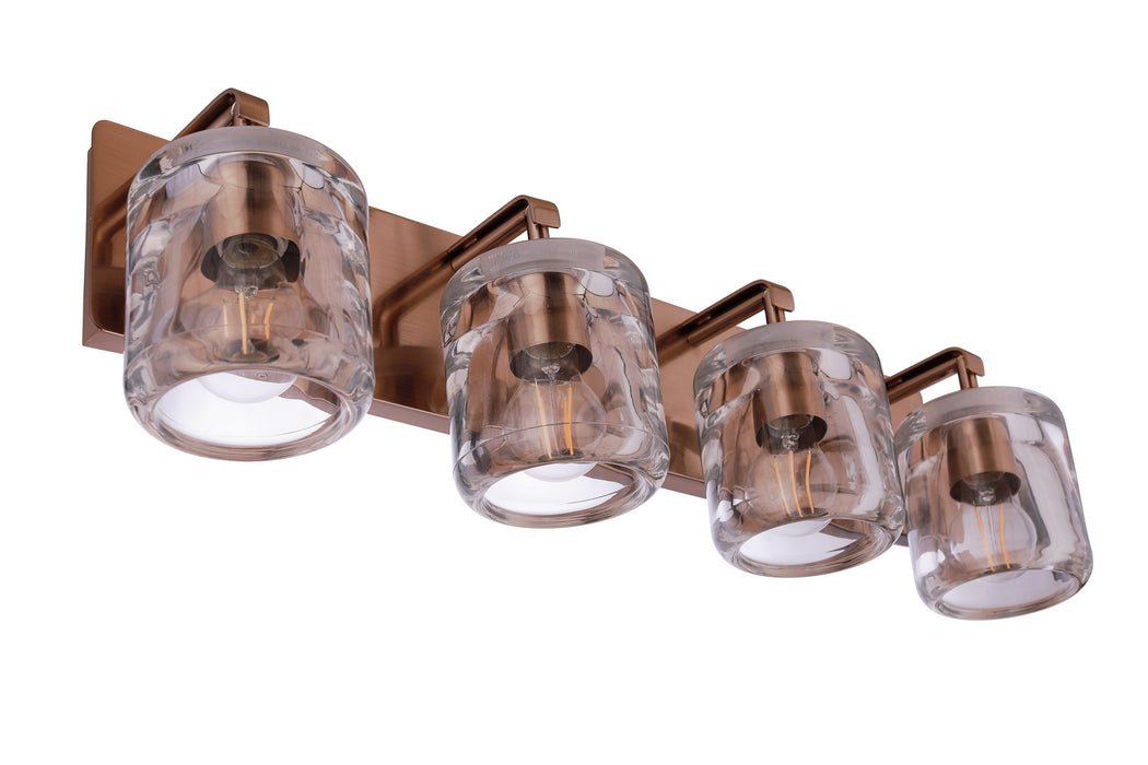 Craftmade - 20628SB4 - Four Light Vanity - Andie - Satin Brass